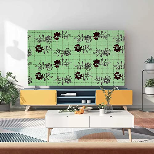 Image of Glassiano Marigold Dustproof Printed 39 inch LED TV Cover Screen Protector Compatible for All Models, Print 27