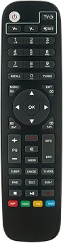 Replacement Remote Control Applicable for Gtmedia TV Receiver V7 PRO, V7