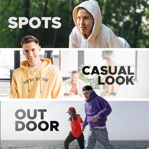 New York Hoodie – Men’s & Women’s Pullover Sweatshirt, NYC Graphic Printed Hoodies, Casual Streetwear, Sizes S-4X4