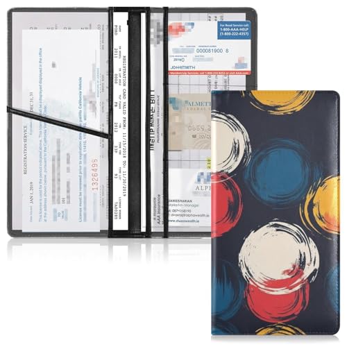 Organizador para Documentos de Auto PU miniatura 2