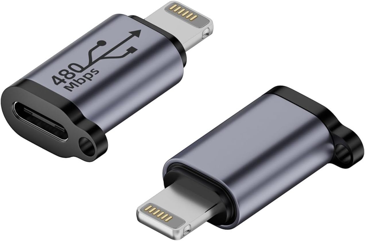 Tobo USB C to Lighting Adapter,27W PD Fast Charging for 14/13/12 Pro Max Plus Mini,for Lighting to USB C Cable Adapter for iPad,Support Transfer…