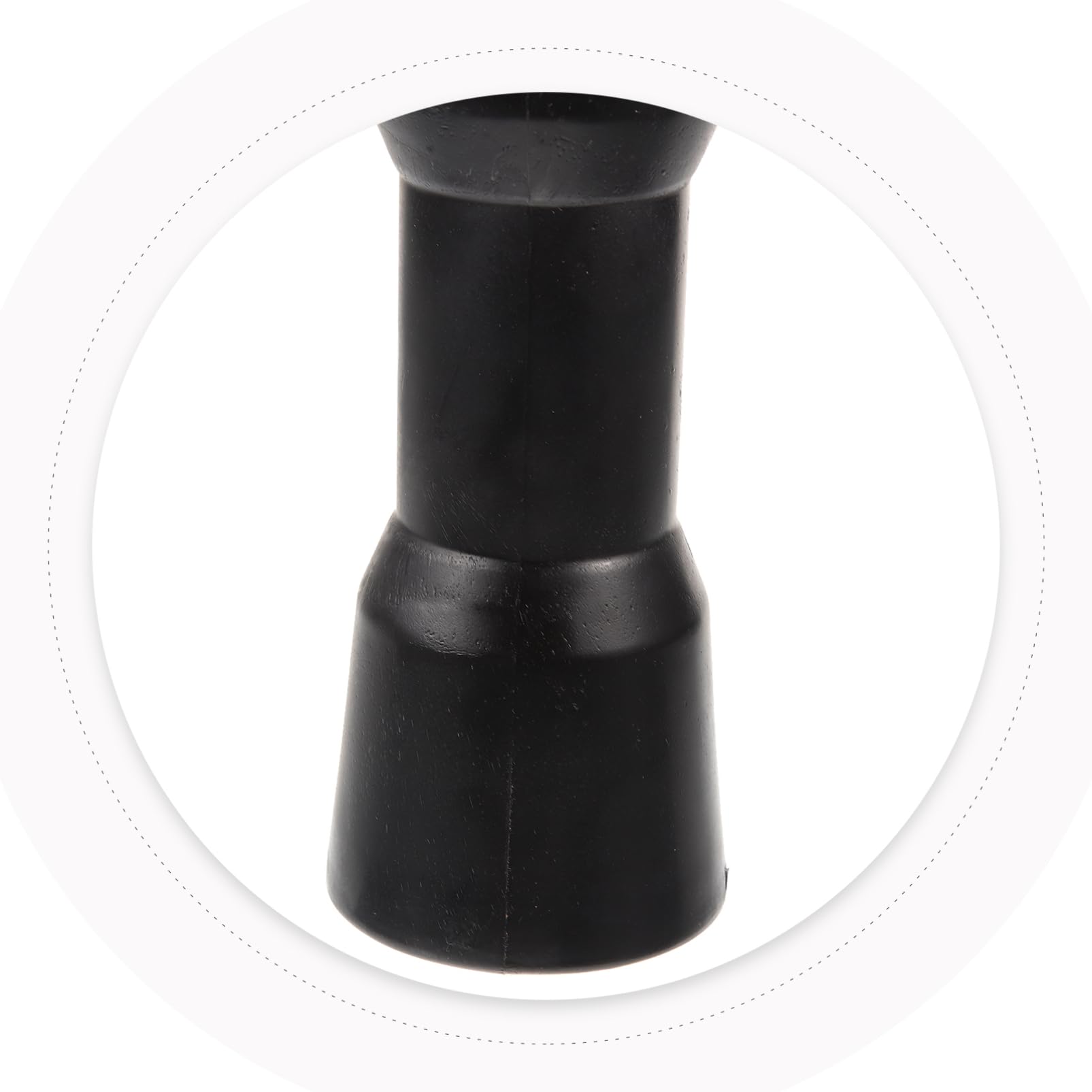 ifundom Rullo per Rimorchio per Barche in PVC Nero, Ricambio Guida | Yacht e Motoacqua, Usura Ridotta e Stabilità, Accessori Completi per Montaggio Rapido