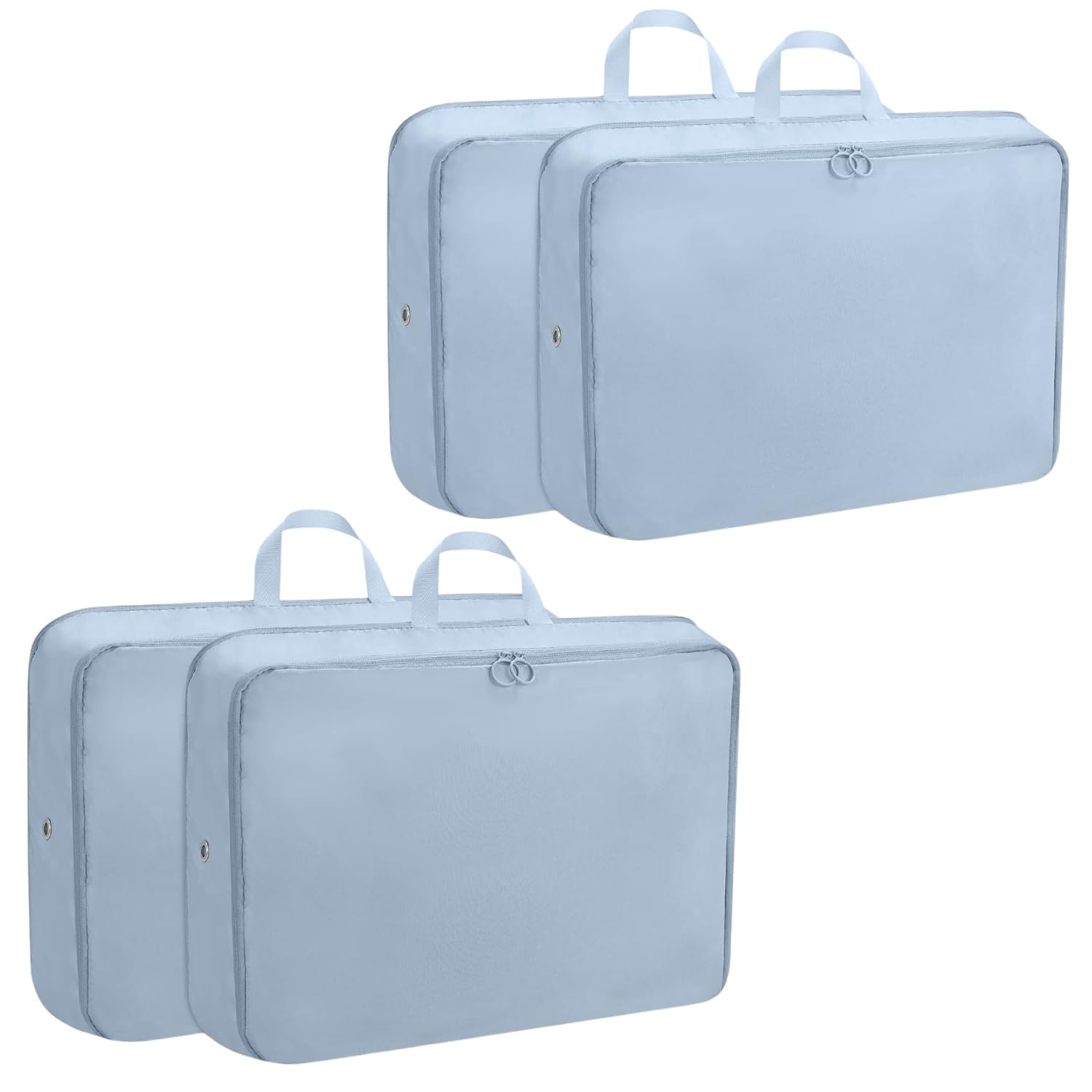 TAGUDA Expandable Compression Packing Cubes for Travel, Compression Cubes for Suitcases, Travel Accessories Storage Bag Luggage Packing Organizers (4)
