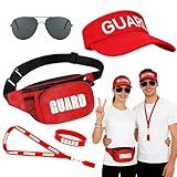 Weciau Accesorios Disfraz Socorrista, 5 Piezas, Accesorios de Salvavidas...