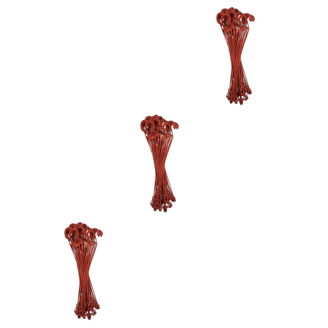 BESPORTBLE 3 Ensembles Lot De 3 Crochets Pour Pot De Fleurs Suspendus Pothos 30 Pièces Crochet Rouge Ej370 Crochet Pratique Pour Pot De Fleurs Crochets Pour Pot De Pépinière 30 pièces * 3