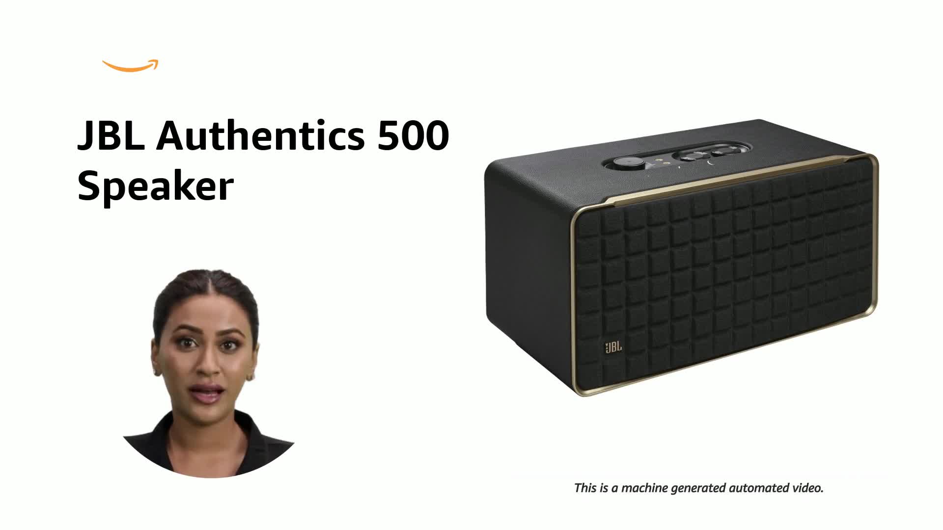 JBL Authentics 500, Dolby Atmos Smart Home Speaker Built-in WiFi