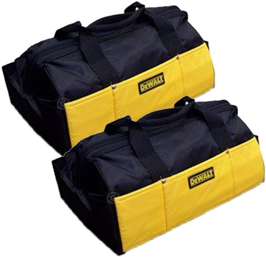 DeWalt (2 Pack) Ballistic Nylon Contractors Tool Bag # DCK019-2PK