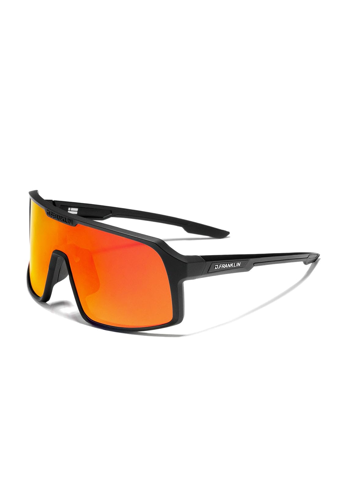 D.Franklin Sonnenbrillen - Sport-Sonnenbrille mit polarisierenden Gläsern und UV-Schutz - Outdoor Sports - Modell wind - Rechteckig - Für Männer und Frauen - Sunglasses