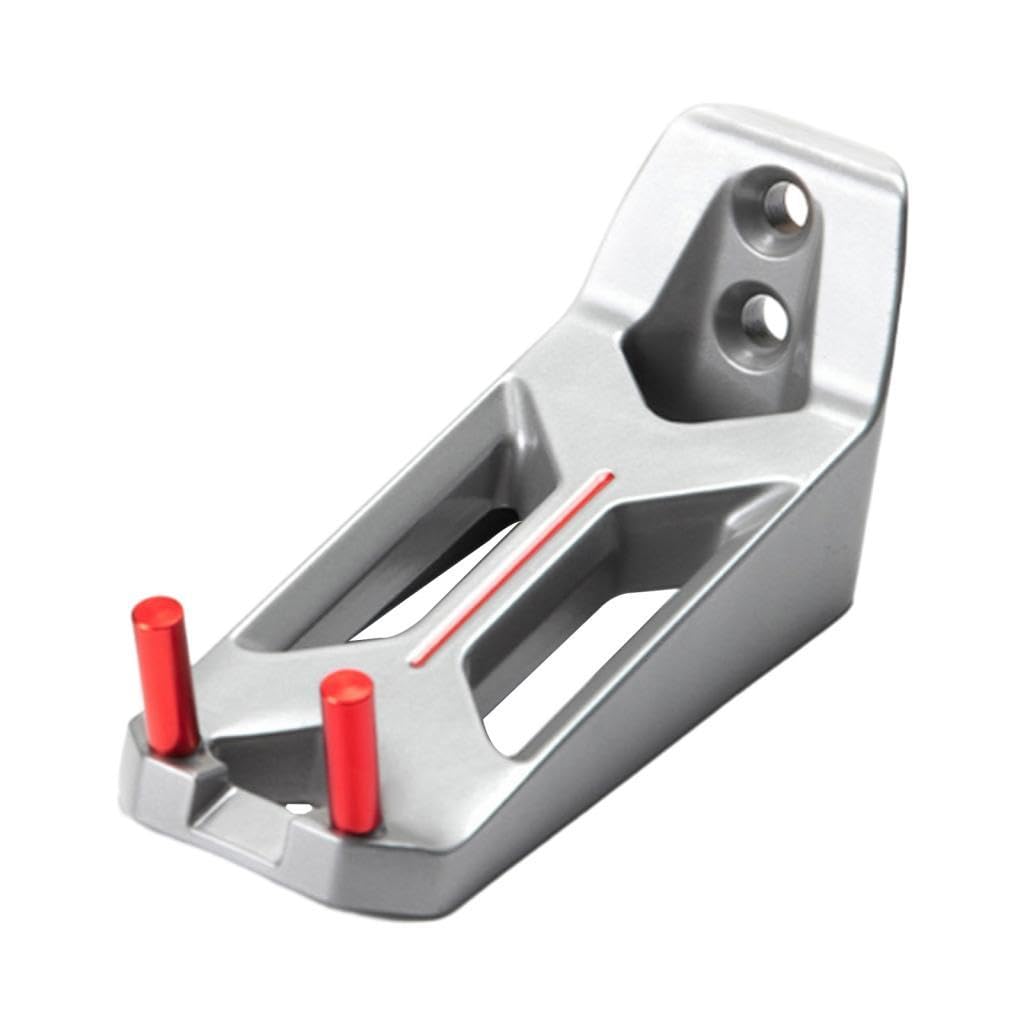 Porta Bicicletta da Parete Gancio Supporto Orizzontale Salvaspazio in Lega di Alluminio per Appendere Biciclette Adatto a Garage Esposizi, 1PC