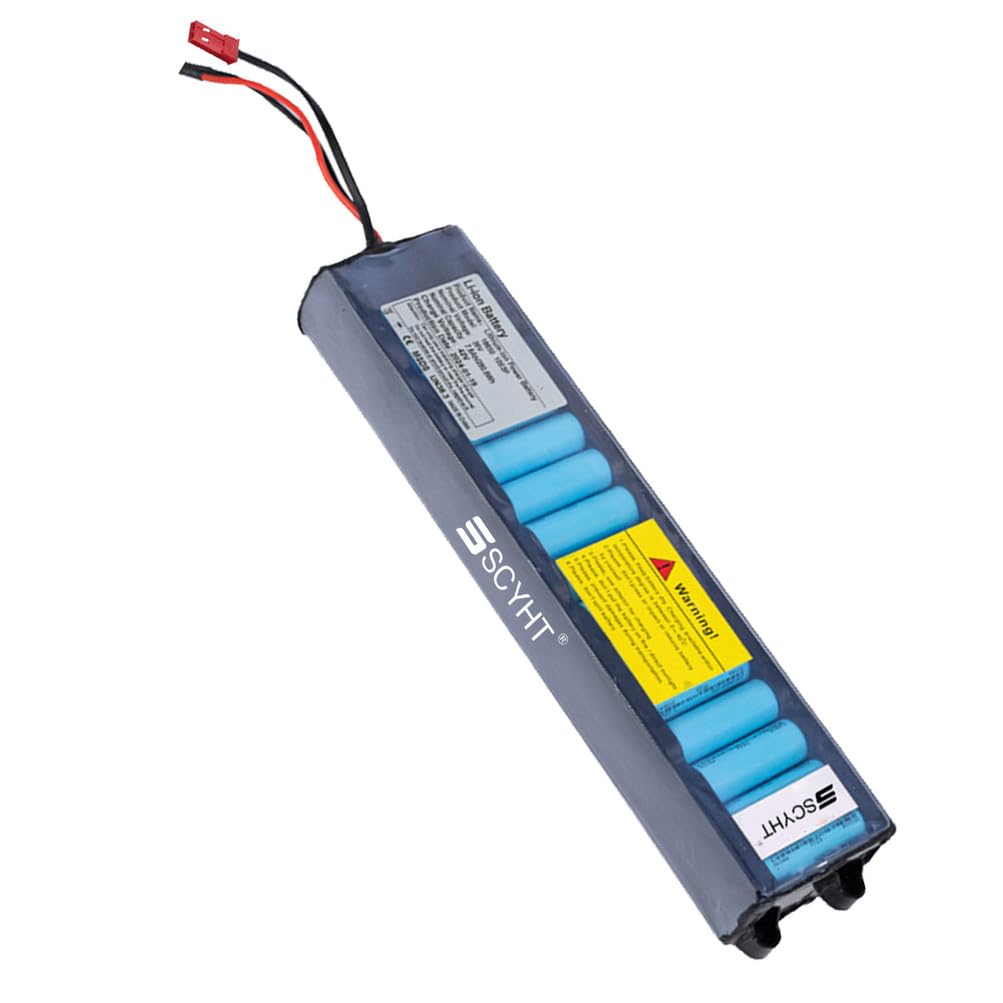 Batteria al litio 36V 7,8Ah 10,5Ah 6Ah Batteria di ricambio 10S3P Batterie per monopattini elettrici per M365 con BMS e porta JST per motori da 200W a 400W,36v10.5ah xt30