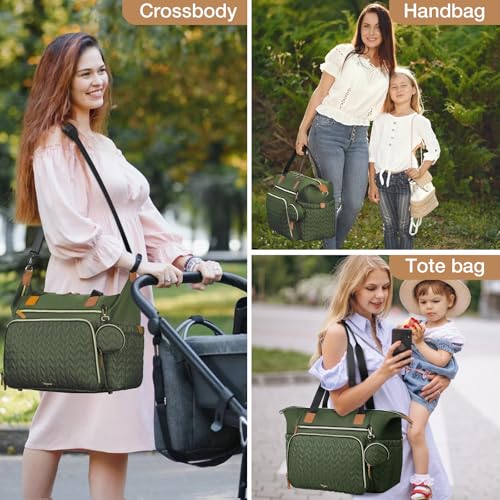 Image of Diaper Bag Tote, Large Baby Hospital Bag for Labor Delivery Mom