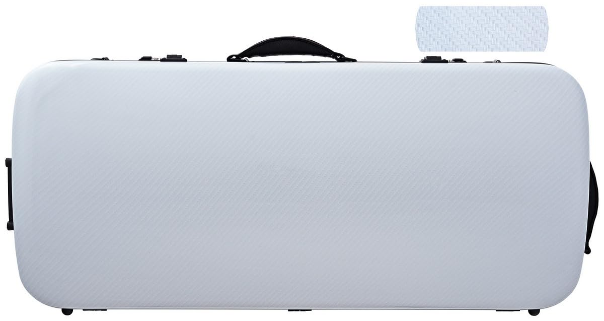 Double Étui pour Violon 4/4, Alto 36-43 Hybrid Fiberglass Special Argent M-case
