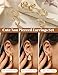 BESTEEL 3Pairs Clip on Earrings for Women Trendy Hypoallergenic 14K Gold Plated Chunky Tube Croissant Waterdrop Clip-on Hoop Earrings Set Fake Jewelry Non Pierced Ears