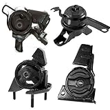 K0188 Fits 1998-2002 TOYOTA COROLLA 1.8L Engine Motor & Trans Mount Set for 4 Speed AUTO 4 PCS : A7256, A7243, A7254, A7259