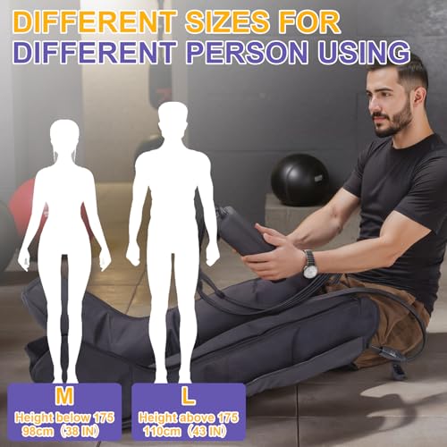Sistema de Terapia por Compresión de Aire, Masajeador para Piernas para el Dolor y la Circulación, Botas Inalámbricas de Compresión de Aire para Recuperación Completa de las Piernas, Terapia de Recuperación Rápida para Atletas miniatura 6