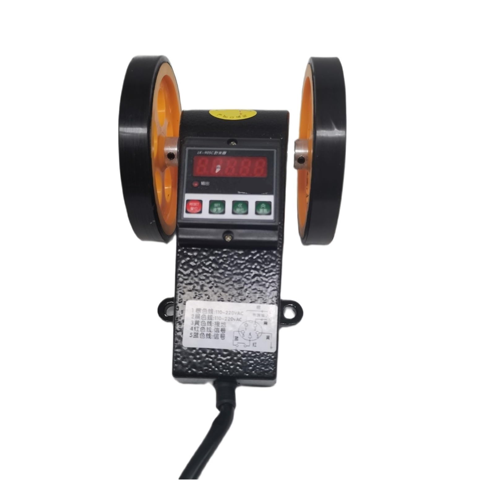 Cxfcihft One Color Lk-90Sc Ac 220V 24Vdc Length Controller Meter Counter Digital Counter(Lk-90Sc 220Vac)