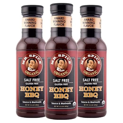 Mr. Spice Salt-Free BBQ Sauce
