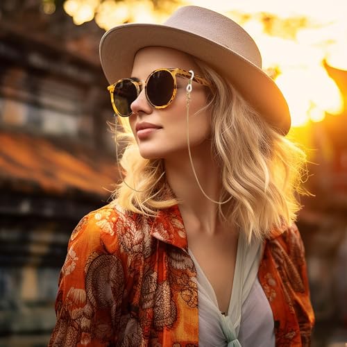 Image of Eyeglass Chain for Women Stylish,Stainless Steel Glasses Strap for Men Women,Eye Glasses Holders Around Neck