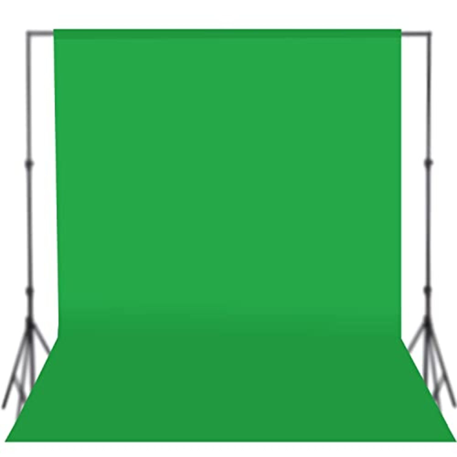 Boltove® 8x12 Ft. Green Screen Backdrop Background Curtain Rod Pocket for Photography, Photoshoot, Product Photography, Live Streaming, Zoom Meetings, VFX Editing, YouTube Video, FB Short Video, Instagram Reels-image-32