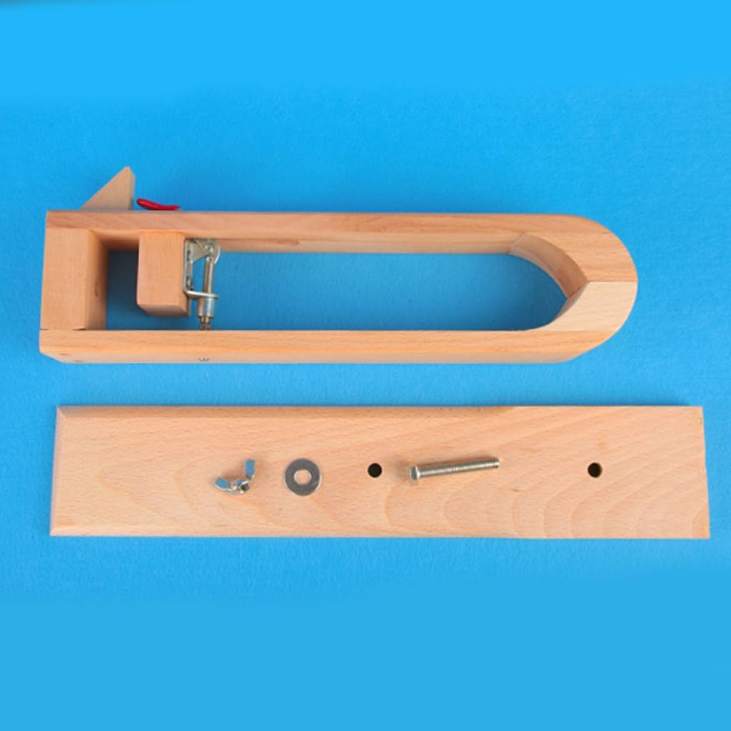 Pince de retenue de couture en bois pour travaux manuels, couture, laçage et maroquinerie