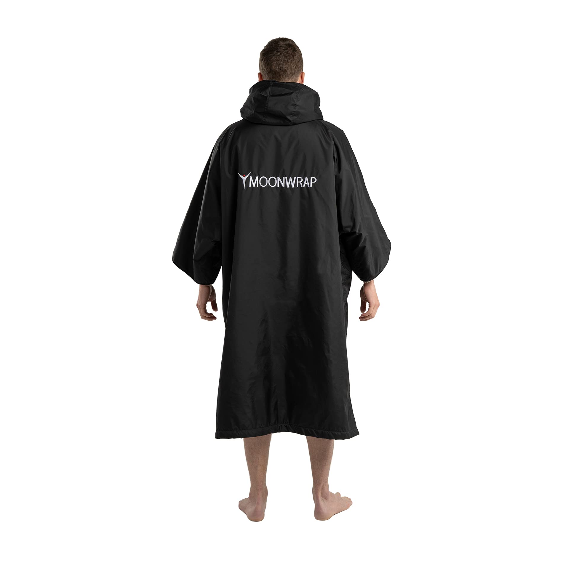 Frostfire Moonwrap - Adult Unisex Changing Robe with Fleece Lining - Waterproof Windproof Oversized Coat