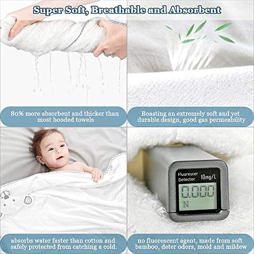 Kisdream Asciugamano Neonato con Cappuccio in