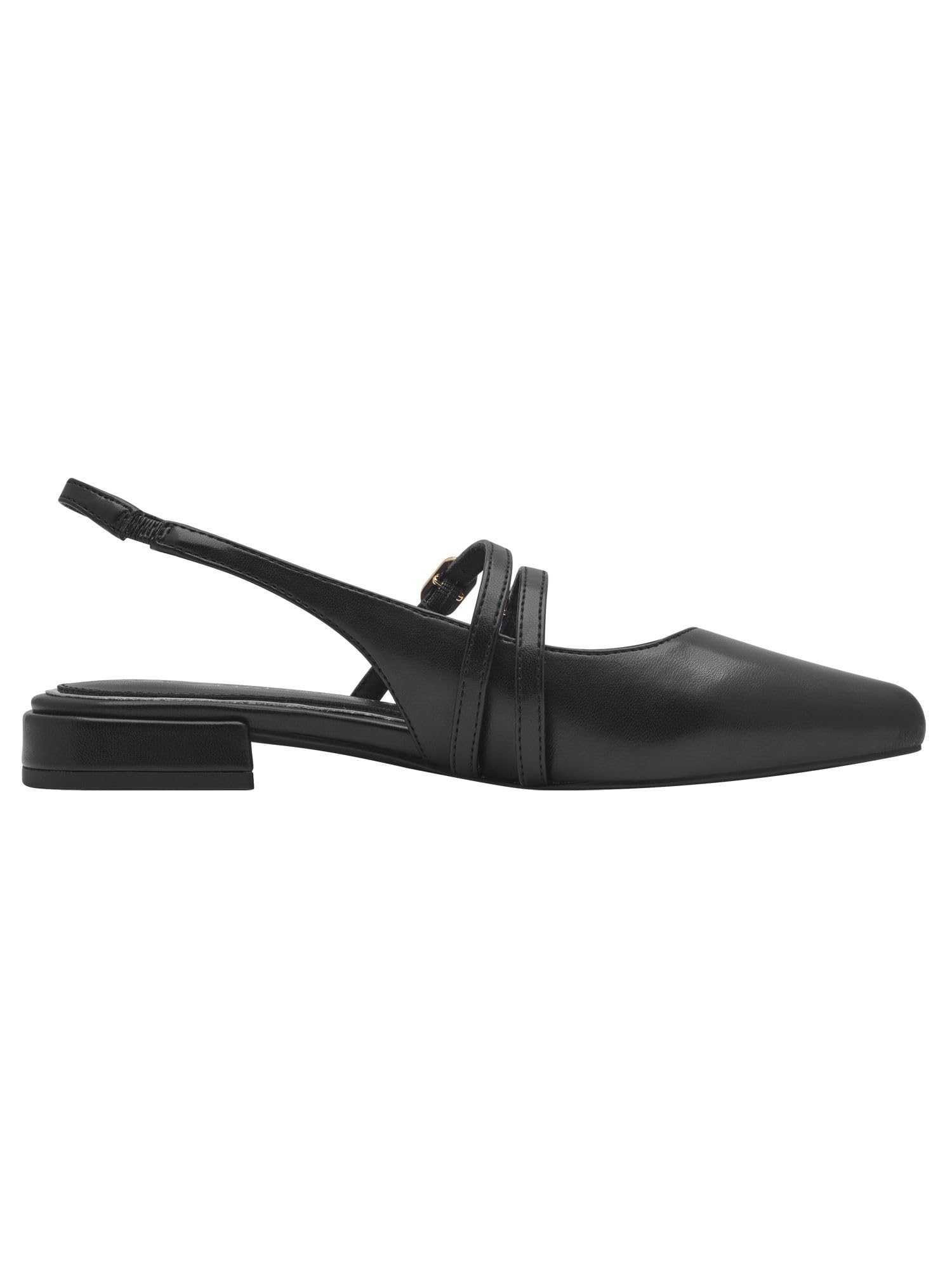 Marco Tozzi Damen Ballerinas weiches Feel Me Fußbett weiches Innenfutter Vegan Spitz