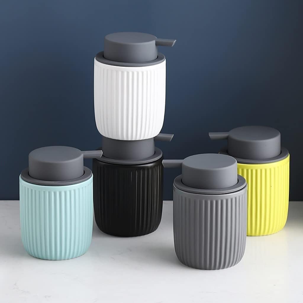 Manuale in Ceramica Opaca di Grande Diametro con Motivo Verticale for Bagno o Cucina