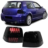 Carparts-Online 15845 LED Rückleuchten schwarz