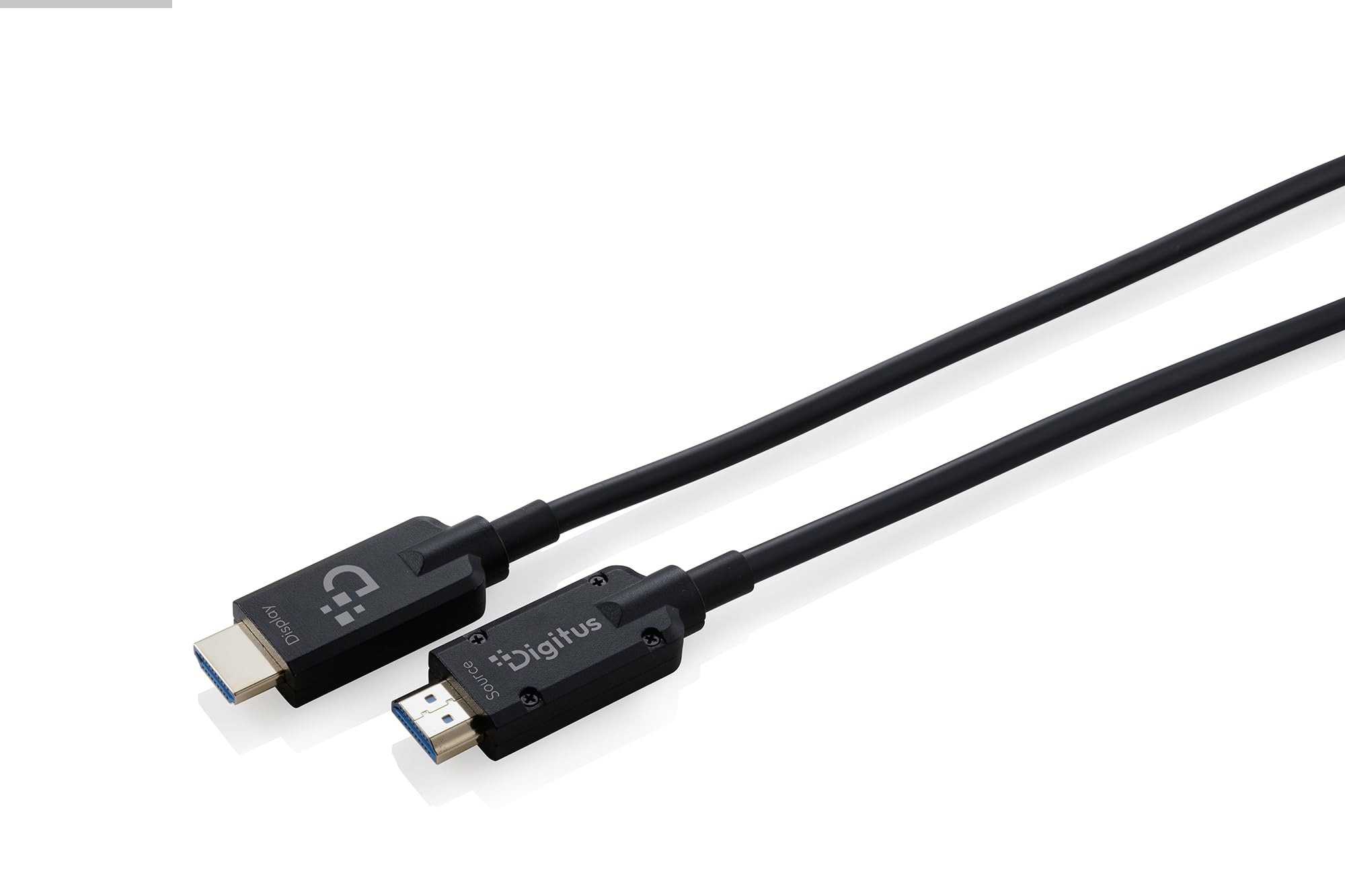 DIGITUS Cable HDMI de fibra óptica – 20 m – UHD 8k 60 Hz, 4k 120 Hz