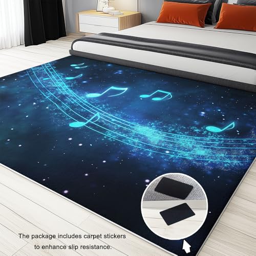 Tapis bleu antidérapant résistant et facile à nettoyer pour bureau