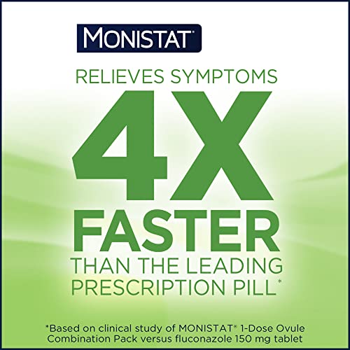 monistat 3-day yeast infection treatment for women 3 miconazole vaginal suppositories amp external itch relief cream 9g tube combo pack