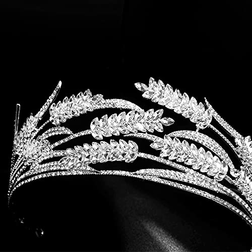 Diadema de desfile de diamantes de imitación cómoda y firme 5