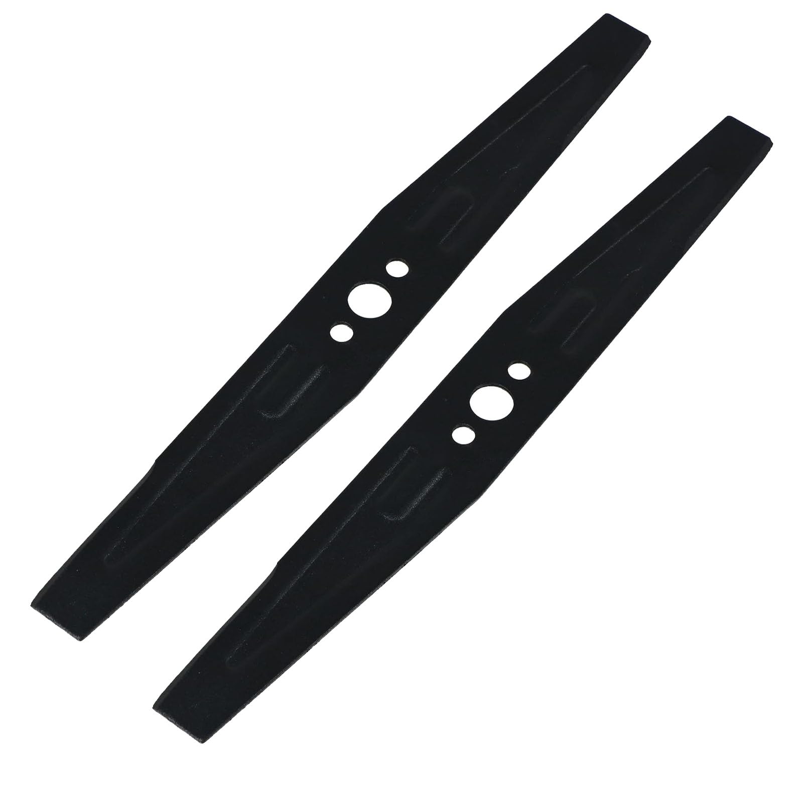 Spares2go 33cm Metal Blade for Qualcast MEH 33 Lawnmower (Pack of 2)