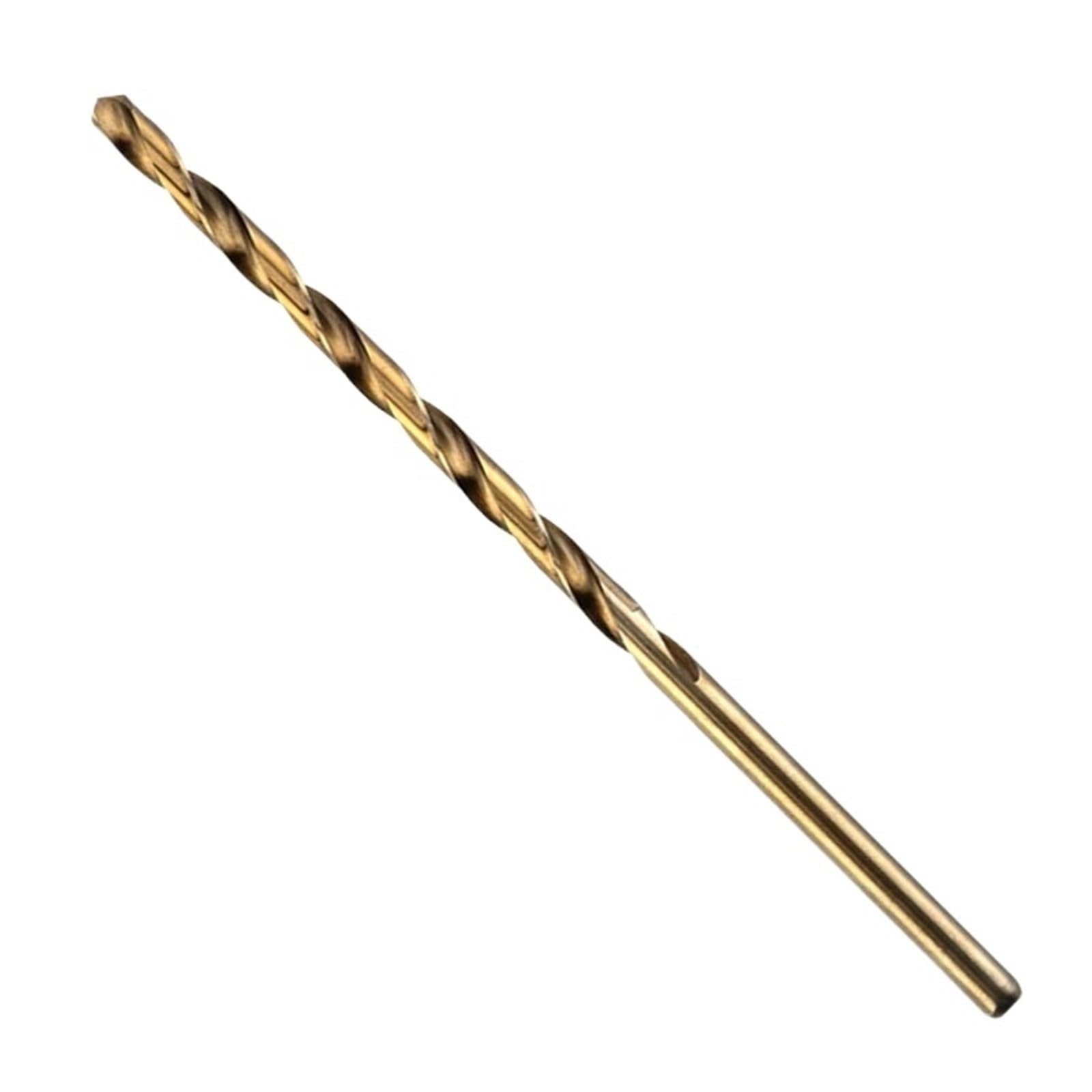 Foret hélicoïdal HSS extra-long de 300 mm, forets au cobalt M35 à tige droite de 2,5 à 16 mm de diamètre for l'acier inoxydable, la fonte, le plastique et le bois(10.5mm)
