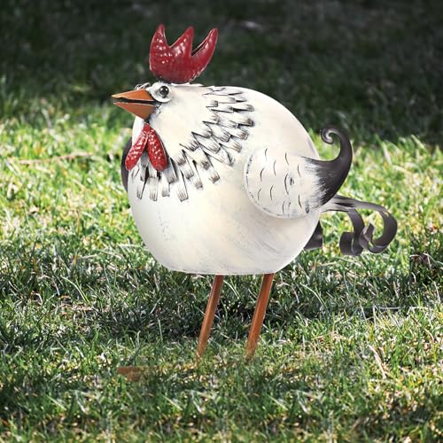 Yeixzoua JSJ-01 Metal Chicken Garden Statues & Sculptures thumb #4