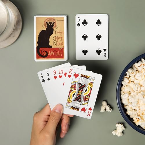 Juego de cartas Poker Lantern Press Chat Noir Cabaret miniatura 2