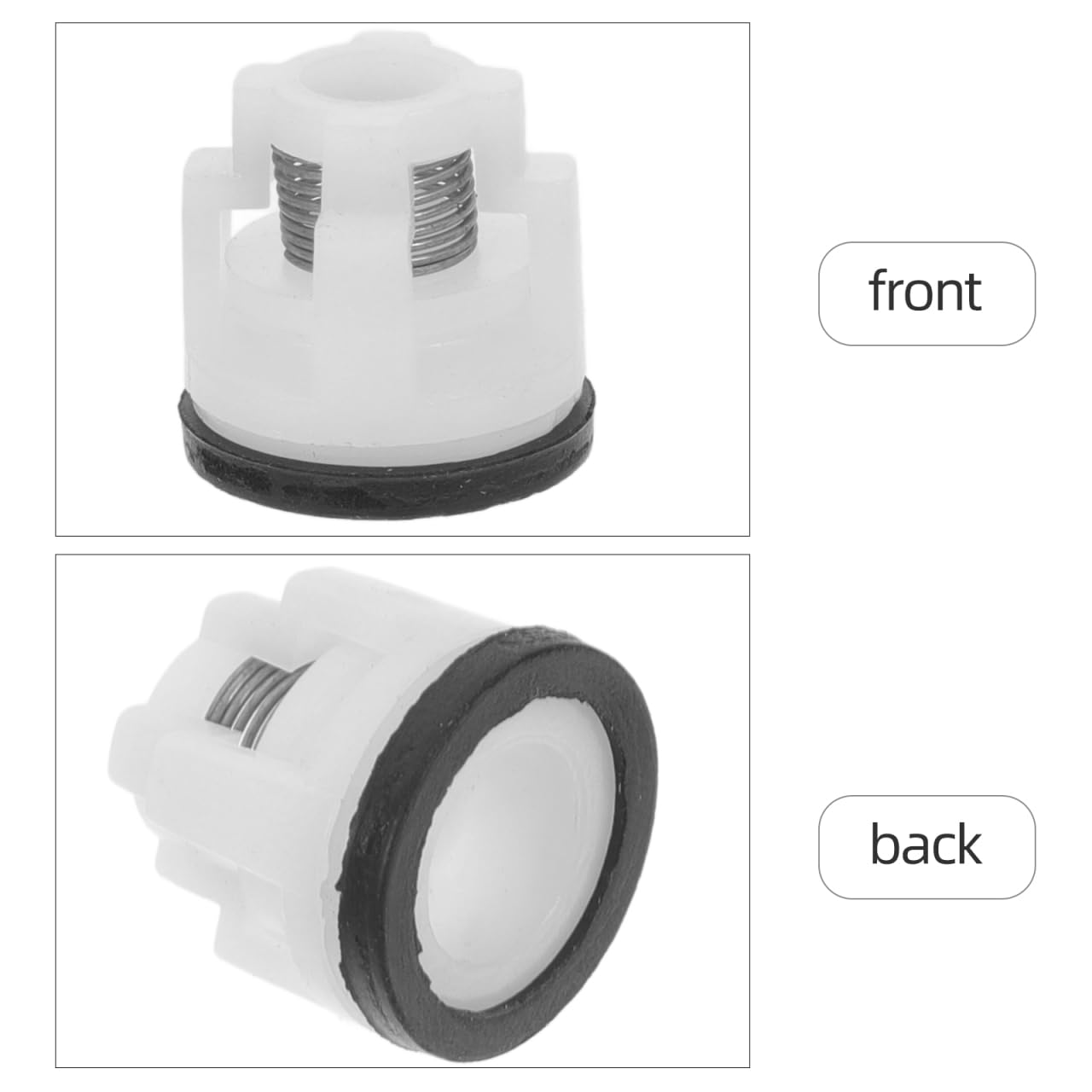 VáLvula De RetencióN para Hidrolavadora De PláStico PP Asiento PequeñO para Accesorios De Lavado a PresióN Compatible con Diferentes Modelos Control Eficaz del Flujo De Agua