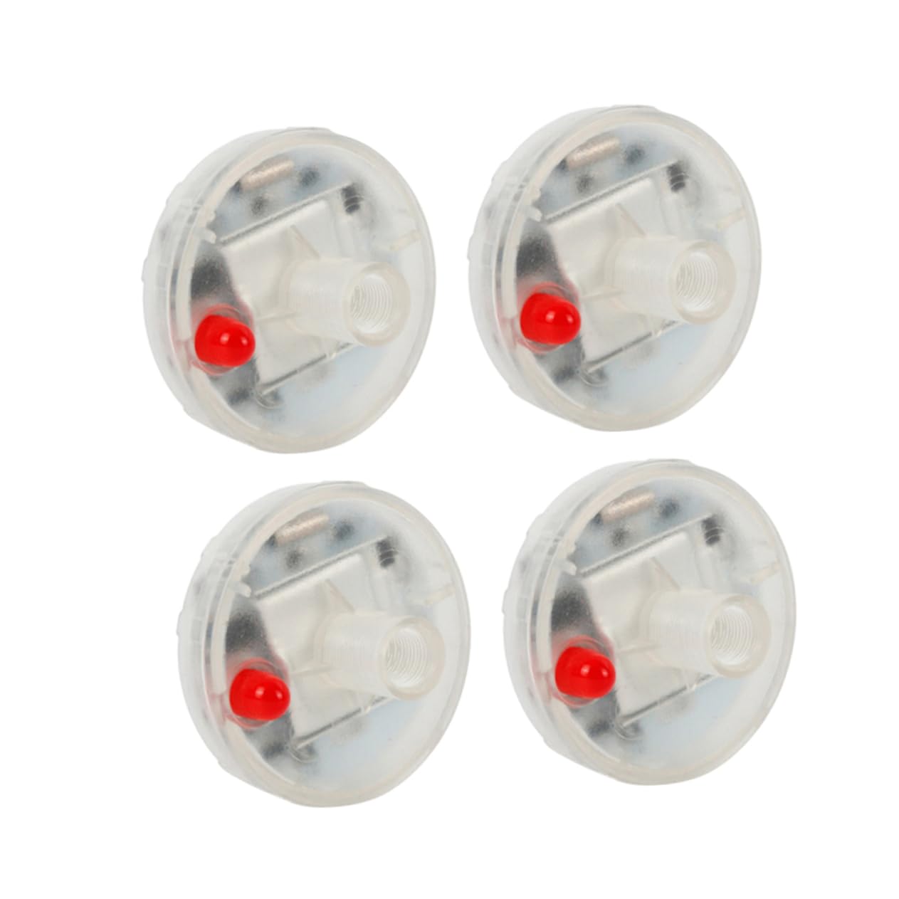 PRETYZOOM Car Solar Tire Lights Led Wheel Well Lights Waterproof No Maintenance 4 Colors 15 Flash Modes Lamp