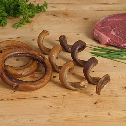 Bully Stick Springs For Dogs (Pack Of 250) - Natural Bulk Dog Dental Treats & Healthy Chew, Best Thick Low-Odor Pizzle Stix Spirals, Free Range & Grass Fed Beef #TOP3