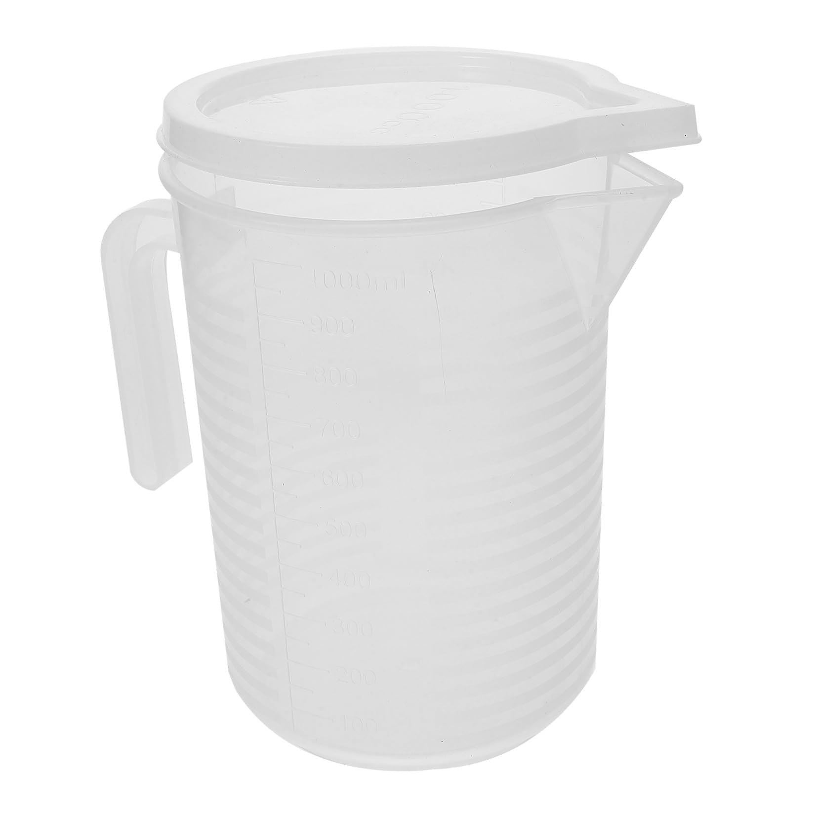 ABOOFAN 4 Pz misurino coppa dell'olio motore brocca da forno Tazza di misurazione Bicchiere per caffetteria caraffa per misurare il caffè tazza di caffè plastica bianca Riutilizzabile