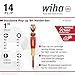 Wiha 38050 14 Piece Insulated Pop-up Bit Holder Set Slotted, Phillips, Square, Pozidriv.