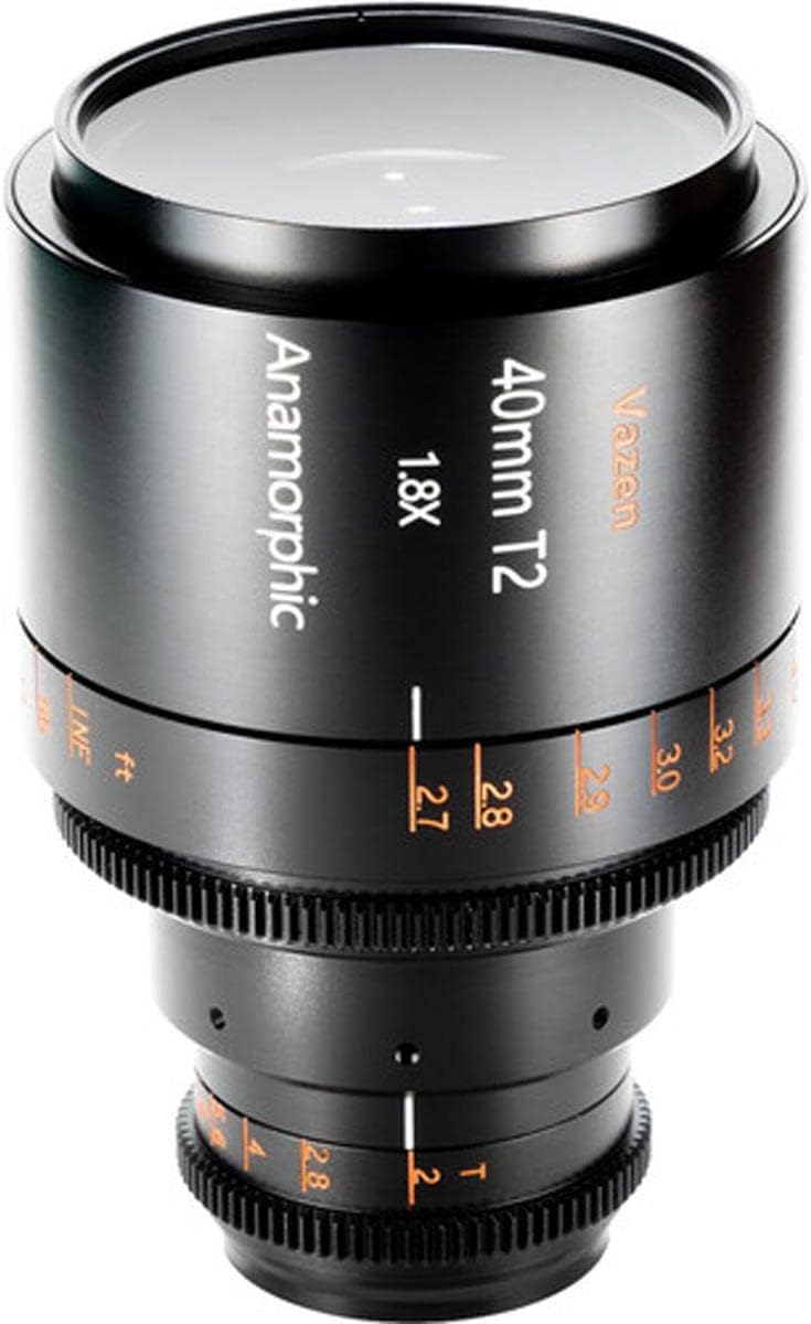 Vazen 40mm T2 1.8x Anamorphic Lens for Micro Four Thirds