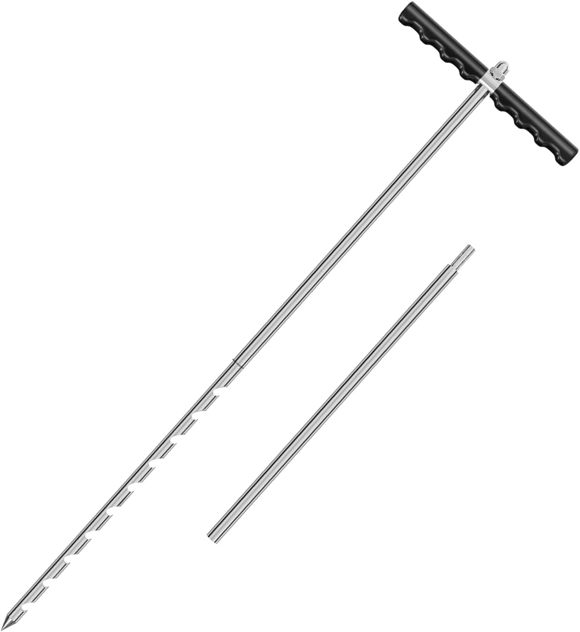 Amazon.com: HIBUMFX Soil Probe 48 Inch with Test Cable UL Listed, Soil ...