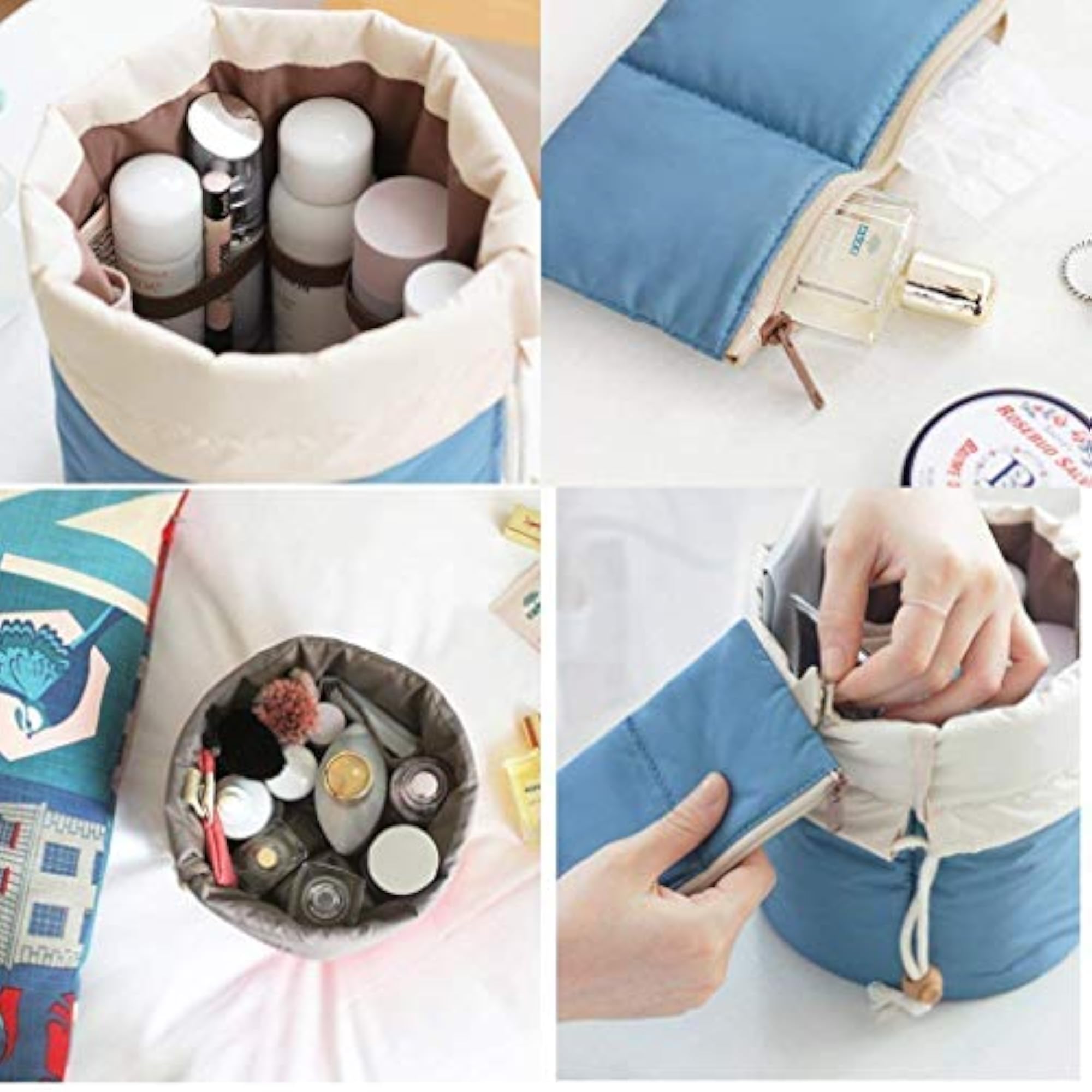 Waterproof Cosmetic Organizer Bag Cases Toiletry Bag