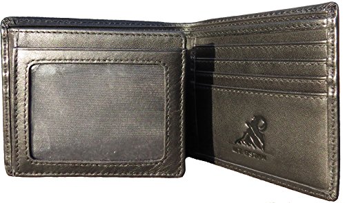 Mt. Eston Rfid Blocking Trifold Bifold Mens Wallet, 18 Pocket Extra Capacity #TOP2