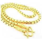 Noinoi Chain 22k 24k Thai Baht Gold Gp Necklace 24