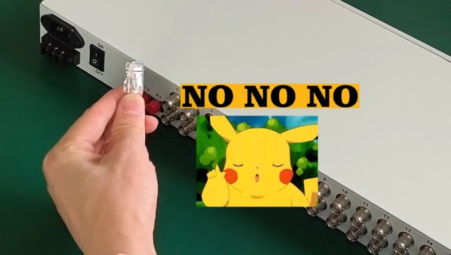 Convertitore di Impedenza da 75ohm BNC Coassiale a 120ohm RJ45 E1