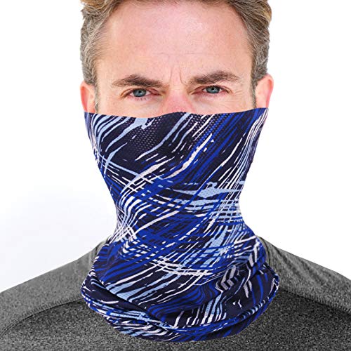 Mesh Fishing Sun Face Mask Uv Protection For Men Women Dust Windshield In Summer Blue #TOP3