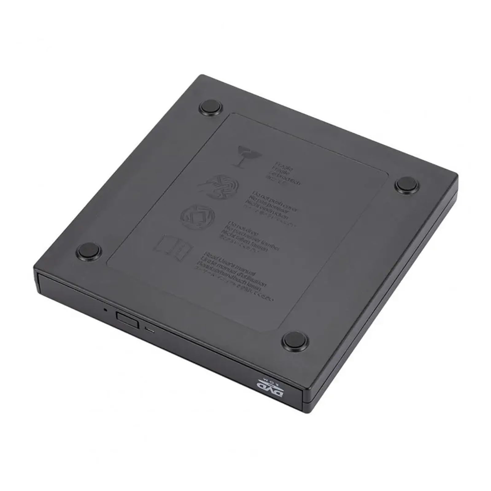 Odtwarzacz DVD Dla Telewizora Przenośne Odtwarzacze CD Kompaktowy Obsługujący Rozdzielczość 1080P Full HD Zawiera Pilota Nadaje Się Do